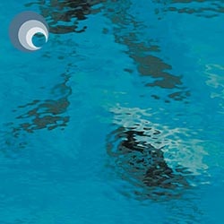 Waterglass Azul Oscuro 533-3W-F OCS96 122x56cm