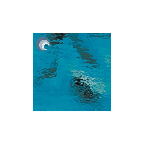 Waterglass Azul Oscuro 533-3W-F OCS96 122x56cm