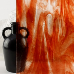 Wissmach 12-LL Streaky Copper Red 41x13cm