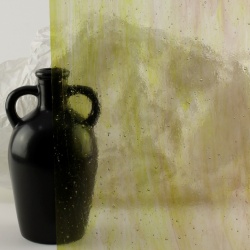 Wissmach 217-LL Streaky Purple, Yellow and Green 53x41cm