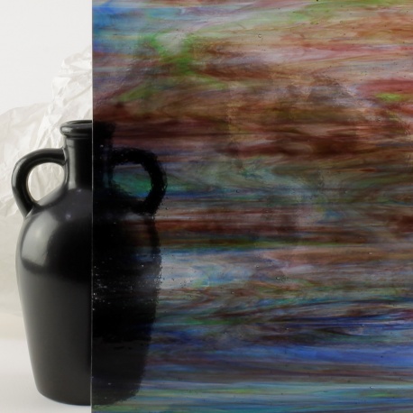 Wissmach 441-LL Streaky Purple and Green 82x53cm