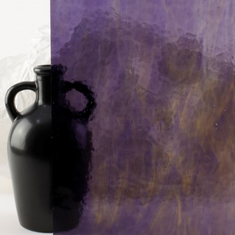 Wissmach Mystic M705-LL Purple and Amber Streaky 53x41cm