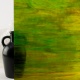 Wissmach Mystic WO-709 Green and Amber 107x82cm