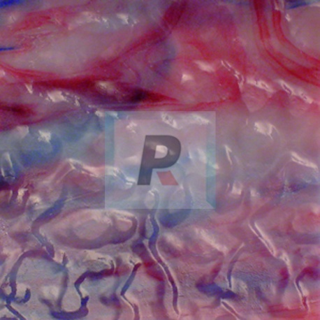 Wissmach 8-L Opal Pink and Blue Flemish 107x82cm