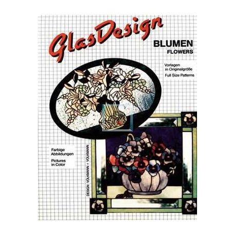 Glas Design Blumen Flowers