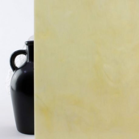 Mondoglass Opal Light Amber Glass 39x24cm