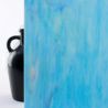 Vidrio Mondoglass Opalescente Azul Medio 96x78cm