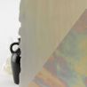 Vidrio Mondoglass Opalescente Blanco Iris 39x24cm