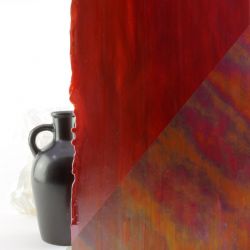 Vidrio Mondoglass Opalescente Rojo Iris 96x78cm
