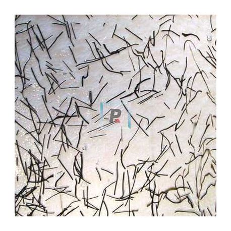 Streamer Negros sobre Incoloro 12-56-96 30.5x15cm