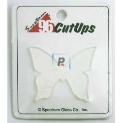 Clear Irid Butterfly CutUps