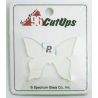 Clear Irid Butterfly CutUps