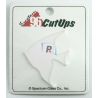 CutUps Pez Incoloro Iridiscente 