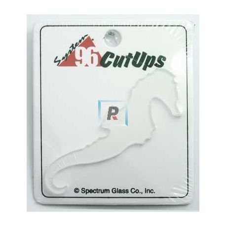 Clear Irid Seahorse CutUps