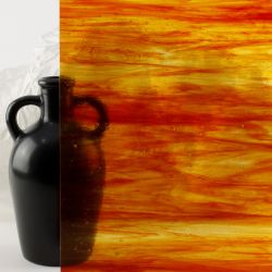 Wissmach Streaky Rojo y Naranja 17LL 82x53cm