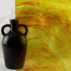 Wissmach Streaky Naranja y Verde 25LL 53x41cm