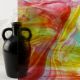 Wissmach Streaky Rosa Oro, Azul y Plata 35LL 41x26cm