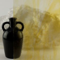 Wissmach 145-LL Streaky Amber 82x53cm
