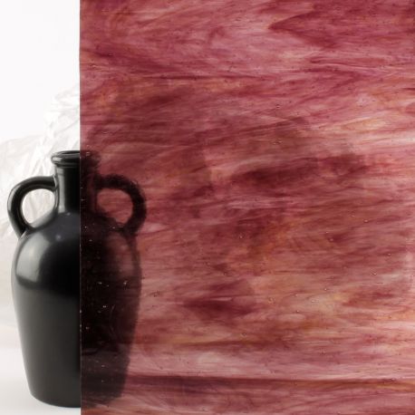 Wissmach 155-LL Streaky Dark Purple and Green 53x41cm