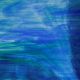 Wissmach 197-LL Streaky Blue and Green 53x41cm