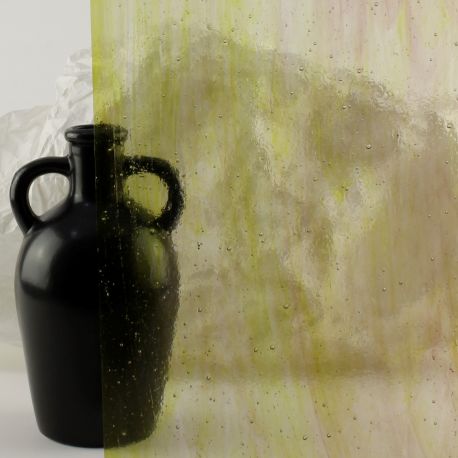 Wissmach Streaky Purpura, Amarillo y Verde 217LL 53x41cm