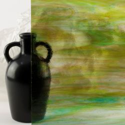 Wissmach Streaky Purpura, Verde y Azul 264LL 53x41cm