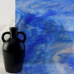 Wissmach Streaky Purpura y Azul 434LL 107x82cm