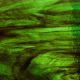 Wissmach Mystic 704-LL Green and Medium Amber Streaky 53x41cm