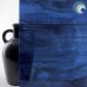 Wispy Marine Blue and White 838-96S-F OCS96 122x61cm
