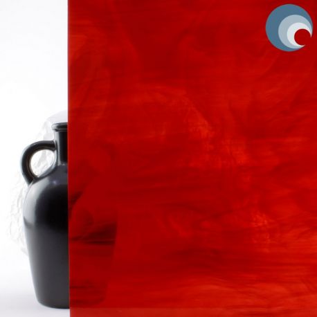 Translucent Red 357-1S-F OCS96 122x61cm