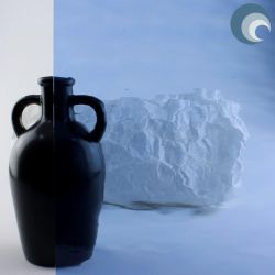 Waterglass Azul Palido 130-8W-F OCS96 30.5x28cm