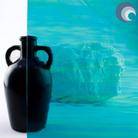 Waterglass Pale Blue Green 423-1W-F OCS96 30.5x28cm