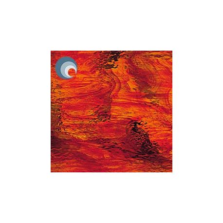 Waterglass Rojo y Ambar 451-20W-F OCS96 30.5x14cm