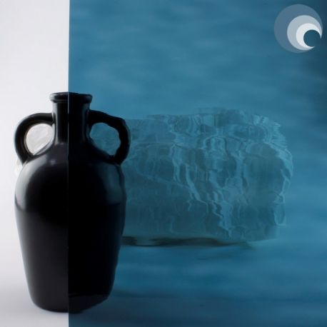 Waterglass Steel Blue 538-4W-F OCS96 122x56cm