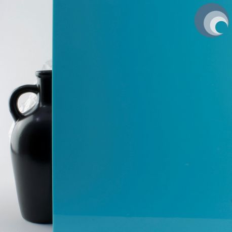 Opaque Smooth Turquoise Blue 233-74S-F OCS96 61x61cm