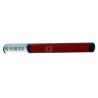 016 Transparent Dark Amber Rod 6mm