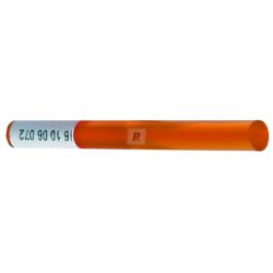Varilla Transparente Naranja 072 de 6mm