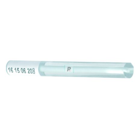208 Clear/White Filigree 6mm