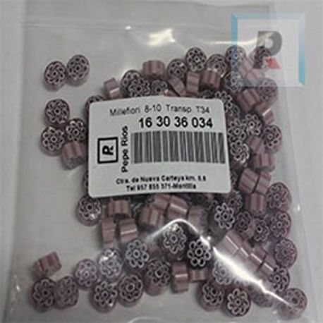 Millefiori 8-10 Transparente T34 100gr