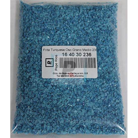 Frits Pastel Dark Turquoise 236 Medium Grain 250gr.
