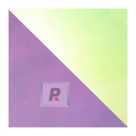 D451 Violet-Gold Copper Dichroic 48cm