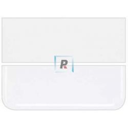 Bullseye Opalescente Blanco 0009 Reactivo 89x51cm