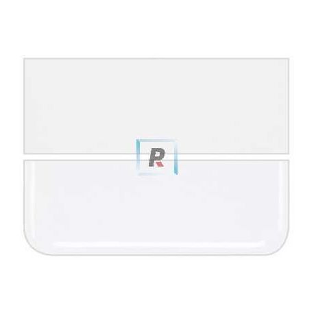 Bullseye 0009 White Opal Reactive 44.5x25.5cm