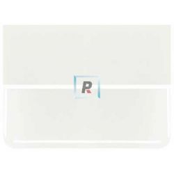 Bullseye Opalescente Blanco 0113 44.5x25.5cm