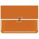 Bullseye Opalescente Naranja 0125 44.5x51cm