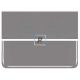 Bullseye 0136 Deco Gray Opalescent 22x25.5cm