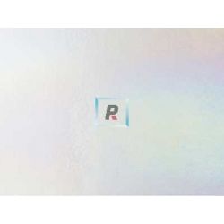 Bullseye Opalescente Blanco Rainbow Iridiscente 0113 25.5x11cm