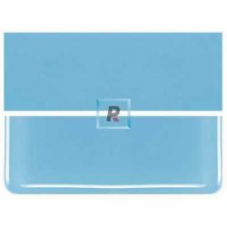 Bullseye Opalescente Azul Cian Claro 0216 de 2mm 51x43cm