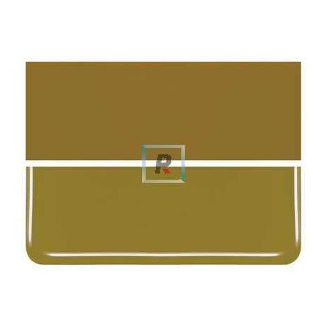 Bullseye Opalescente Verde Dorado 0227 de 2mm 51x43cm