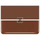 Bullseye Opalescente Cinabrio 0309 de 2mm 51x43cm